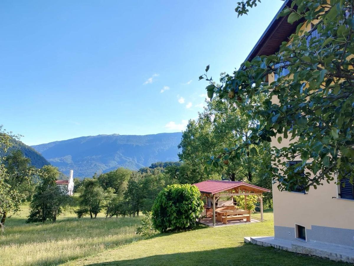 Apartma Logar Kobarid Exteriör bild